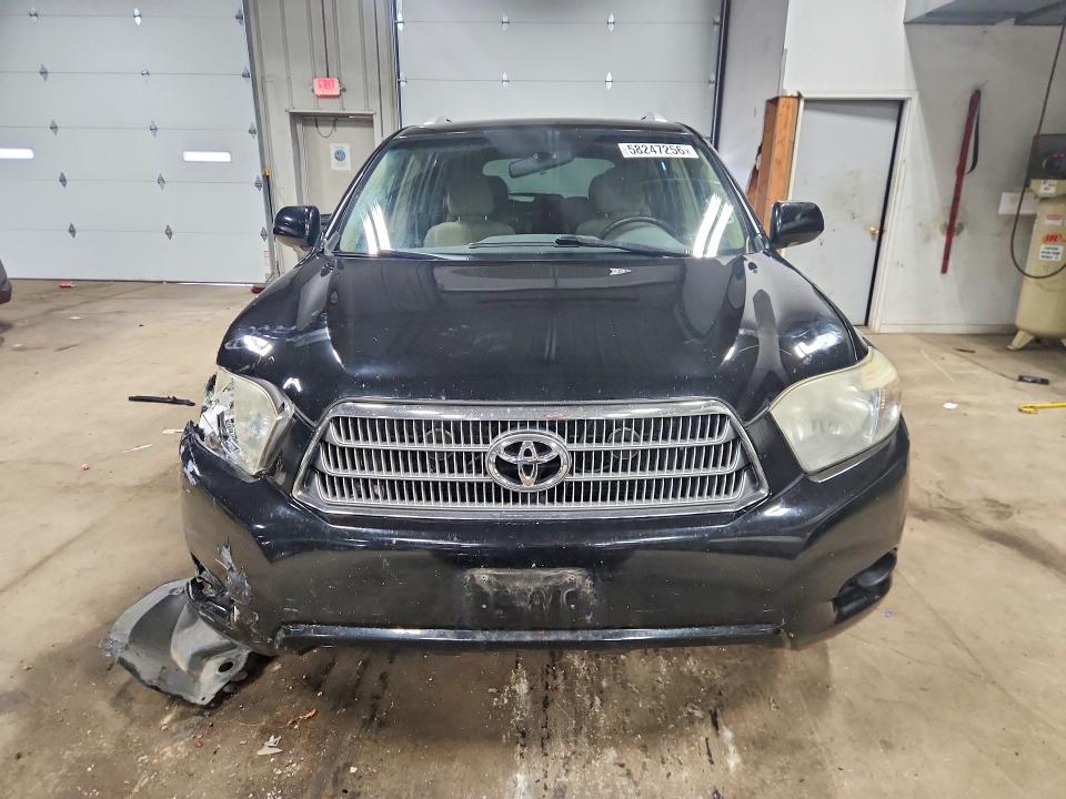 2008 Toyota Highlander hybrid VIN JTEEW41A682021448 COPART salvage auction — FRONT END, Wi - Junked Vehicle Bill Of Sale, sold $725 on 2026-07-27 (photo 5)