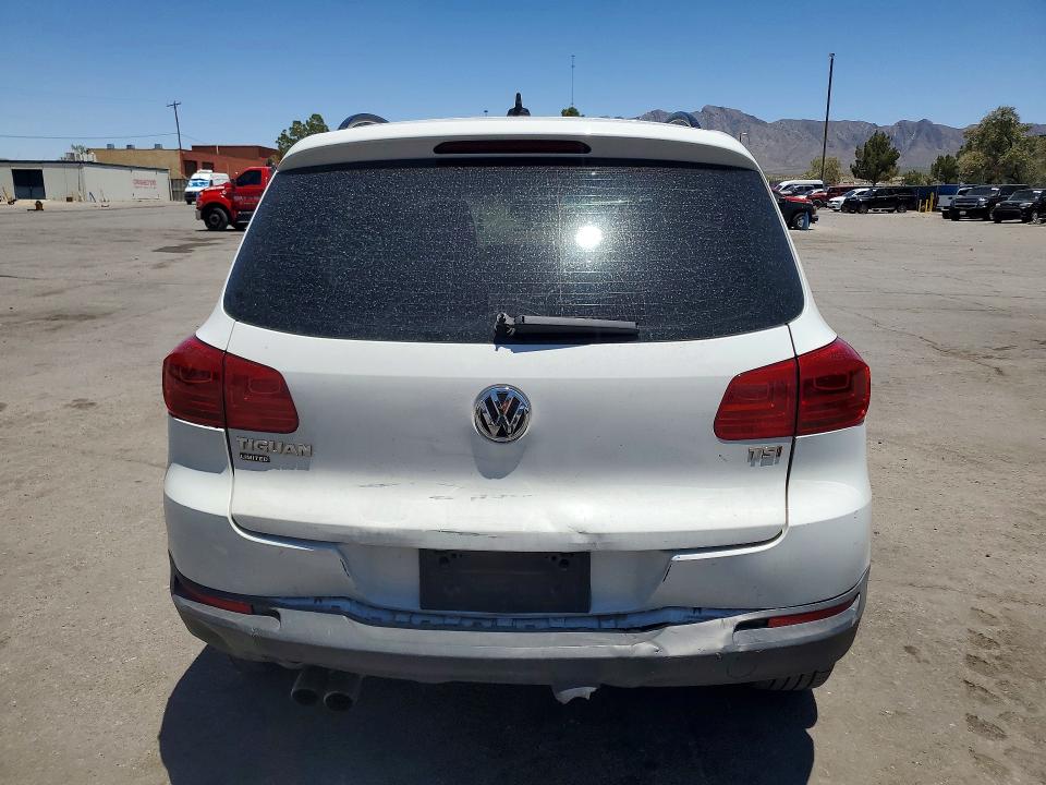 2017 Volkswagen VIN WVGAV7AX8HK049775 COPART salvage auction — REAR END, Tx - Salvage Vehicle Title, sold $2,000 on 2026-07-17 (photo 6)