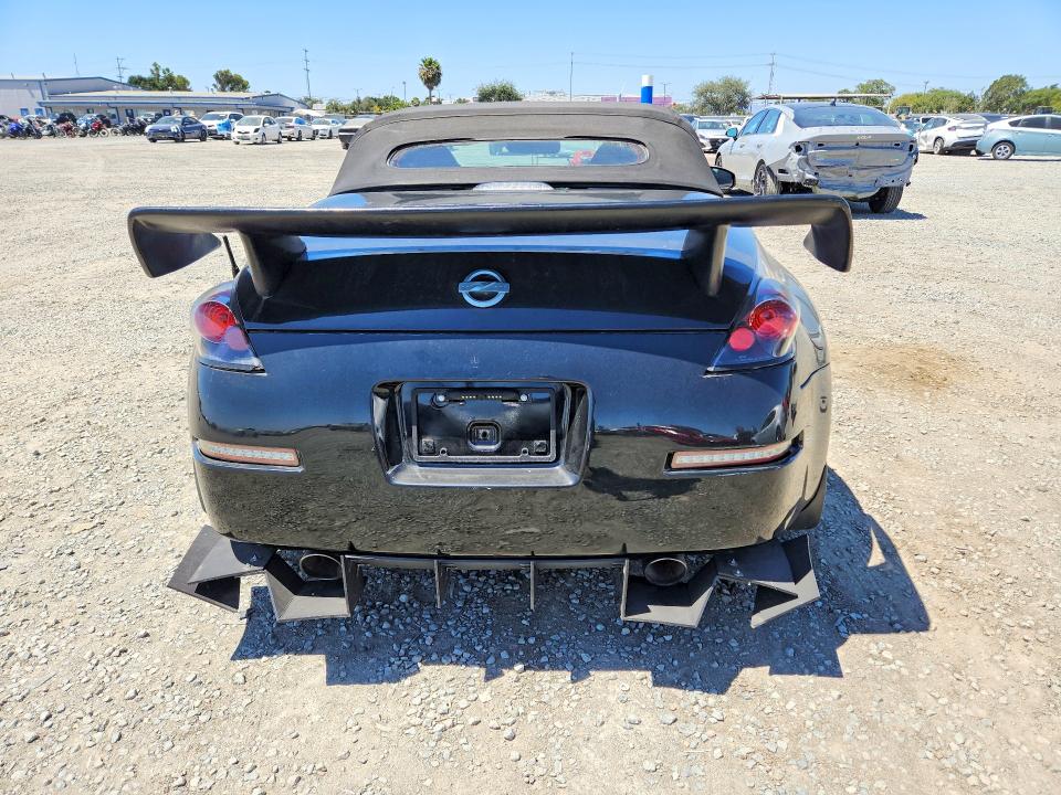 2006 Nissan 350z VIN JN1AZ36A76M480635 COPART salvage auction — FRONT END, Ca - Dis/Dlr/Exp Only Clean Title, sold $1,550 on 2026-07-24 (photo 6)