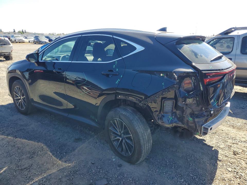 2023 Lexus Nx 350 VIN 2T2AGCEZ7PC022789 COPART salvage auction — REAR END, CA - SALVAGE CERTIFICATE, sold $18,600 on 2026-07-09 (photo 2)