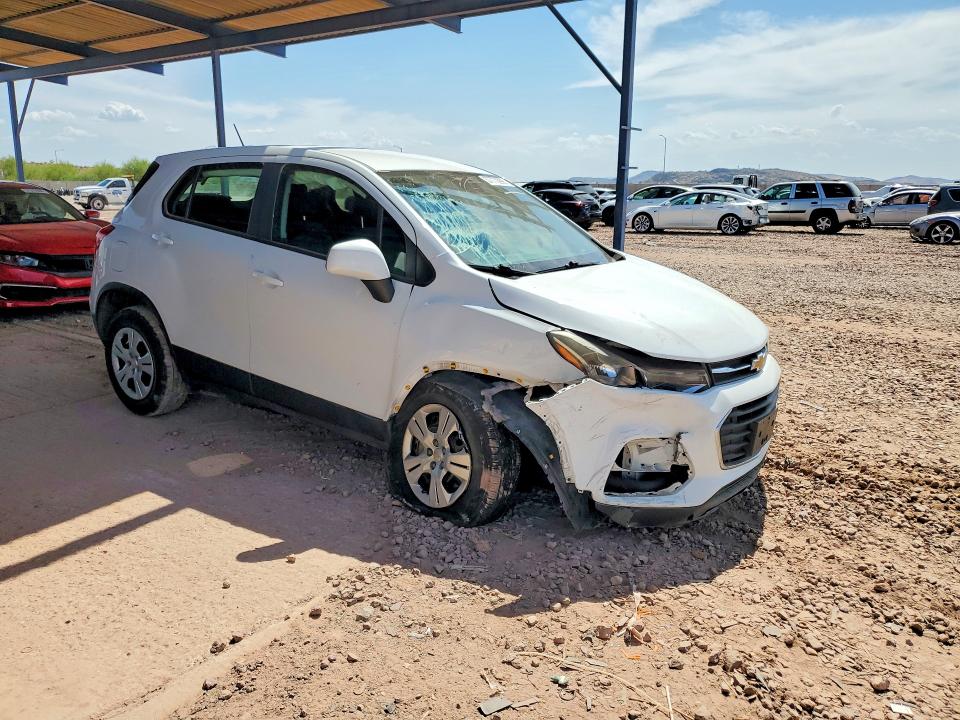 2018 Chevrolet VIN KL7CJKSB0JB700298 COPART salvage auction — FRONT END, Az - Cert Of Title - Salvage, sold $1,050 on 2026-07-16 (photo 4)