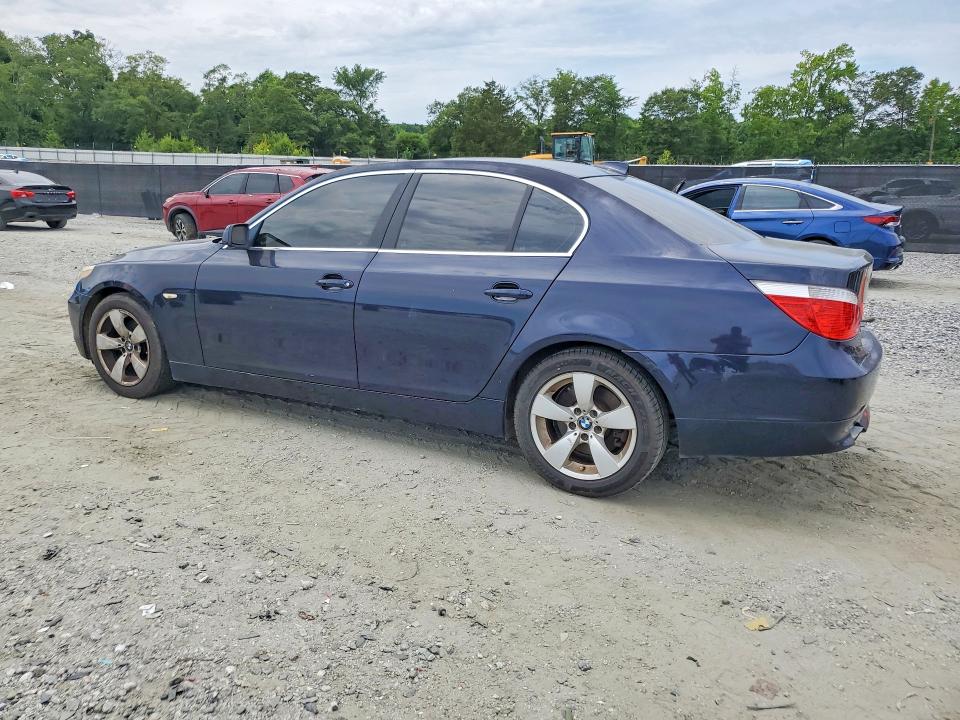 2006 BMW 5 series VIN WBANE53566CK84783 COPART salvage auction — MECHANICAL, Sc - Certificate Of Title, sold $600 on 2026-07-06 (photo 2)