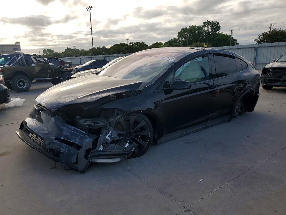 2022 Tesla Model x VIN 7SAXCBE58NF328798 — COPART salvage auction photo