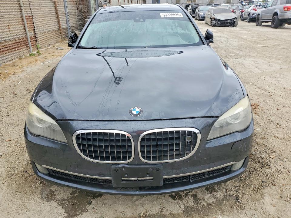 2011 BMW 7 series VIN WBAKC6C54BC394238 COPART salvage auction — MINOR DENT/SCRATCHES, Ca - Dis/Dlr/Exp App For Dup Clean, sold $475 on 2026-07-20 (photo 5)