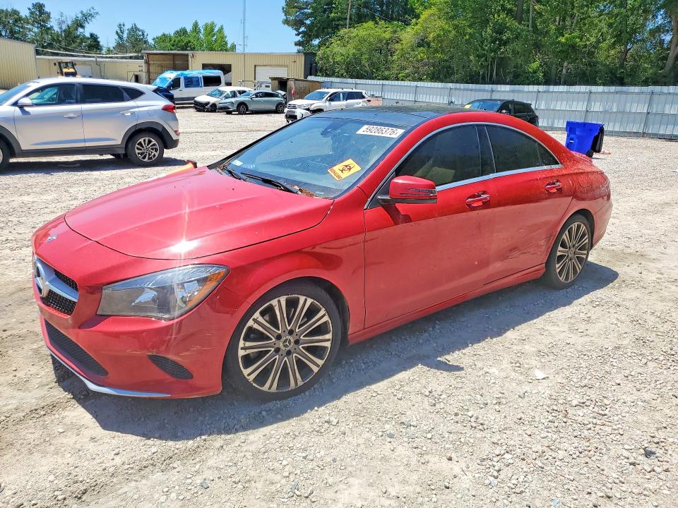 2018 Mercedes-benz Cla-klasse VIN WDDSJ4EB3JN684138 COPART salvage auction — REAR END, Nc - Dealer Only Clean Title, sold $1,200 on 2026-07-31 (photo 1)