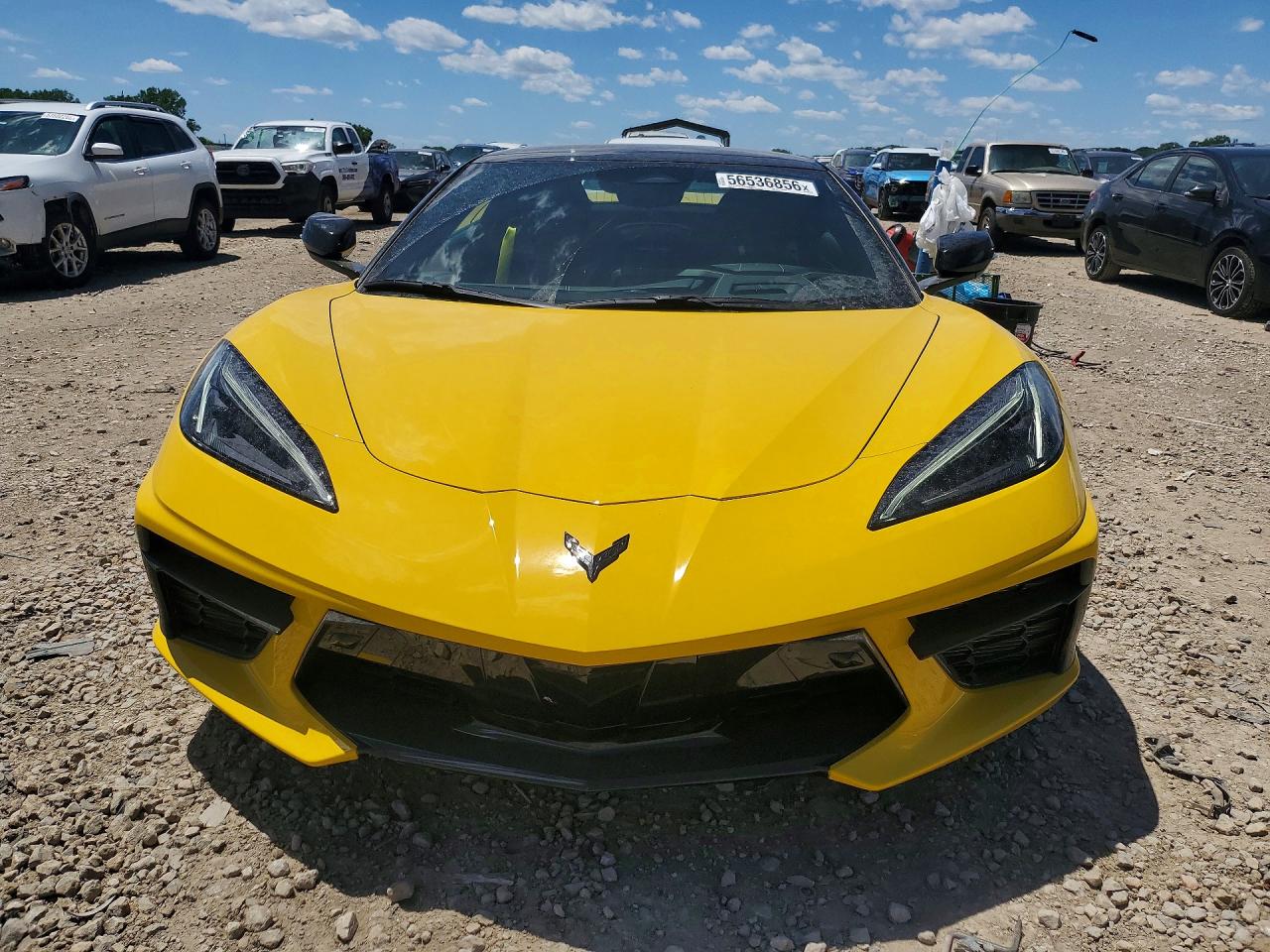 2026 Chevrolet Corvette Stingray VIN 1G1YB3D48T5106689 COPART salvage auction — Rear End, MO - SALVAGE CERTIFICATE OF TITLE, sold $64,000 on 2026-07-07 (photo 5)
