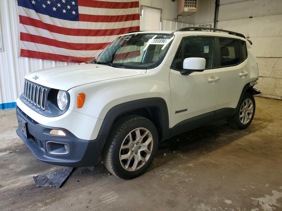 2017 Jeep Renegade VIN ZACCJBBB8HPE72909 COPART salvage auction — REAR END, ME - CERT OF TITLE-SALVAGE COLLISIO, sold $1,600 on 2026-07-16 (photo 1)