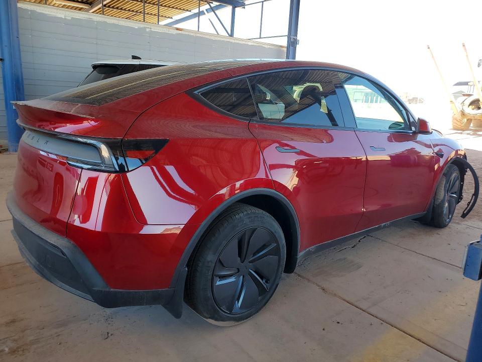 2026 Tesla Model y VIN 7SAYGDED4TF421858 COPART salvage auction — FRONT END, Az - Cert Of Title - Salvage, sold $19,000 on 2026-07-07 (photo 3)