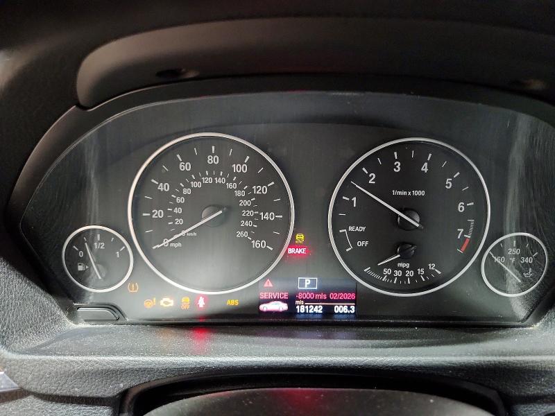 2013 BMW 3er VIN WBA3B3C51DJ976205 COPART salvage auction — MECHANICAL, Mn - Certificate Of Title, sold $725 on 2026-07-28 (photo 9)