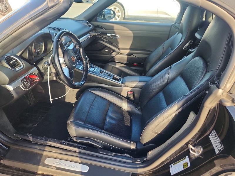 2019 Porsche Boxster VIN WP0CA2A88KS211061 COPART salvage auction — WATER/FLOOD, Tx - Salvage Title-Flood Damage, sold $15,100 on 2026-07-09 (photo 7)