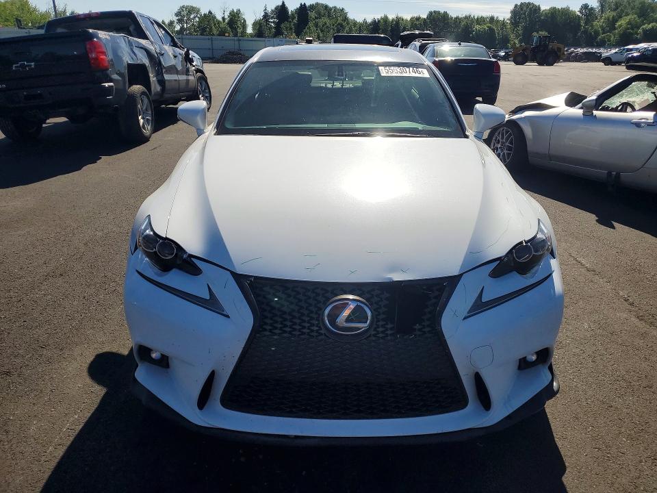 2015 Lexus VIN JTHBE1D28F5020907 COPART salvage auction — FRONT END, Or - Salvage Title Certificate, sold $525 on 2026-07-29 (photo 5)