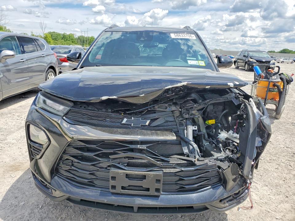 2022 Chevrolet Trailblazer VIN KL79MUSL8NB137173 COPART salvage auction — FRONT END, Ny - Mv-907A Salvage Certificate, sold $6,800 on 2026-07-27 (photo 5)