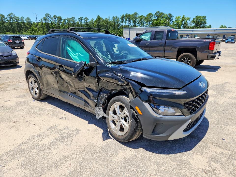 2022 Hyundai VIN KM8K62AB4NU808382 COPART salvage auction — SIDE, Sc - Cert Of Title-Salvage, sold $2,800 on 2026-07-27 (photo 4)