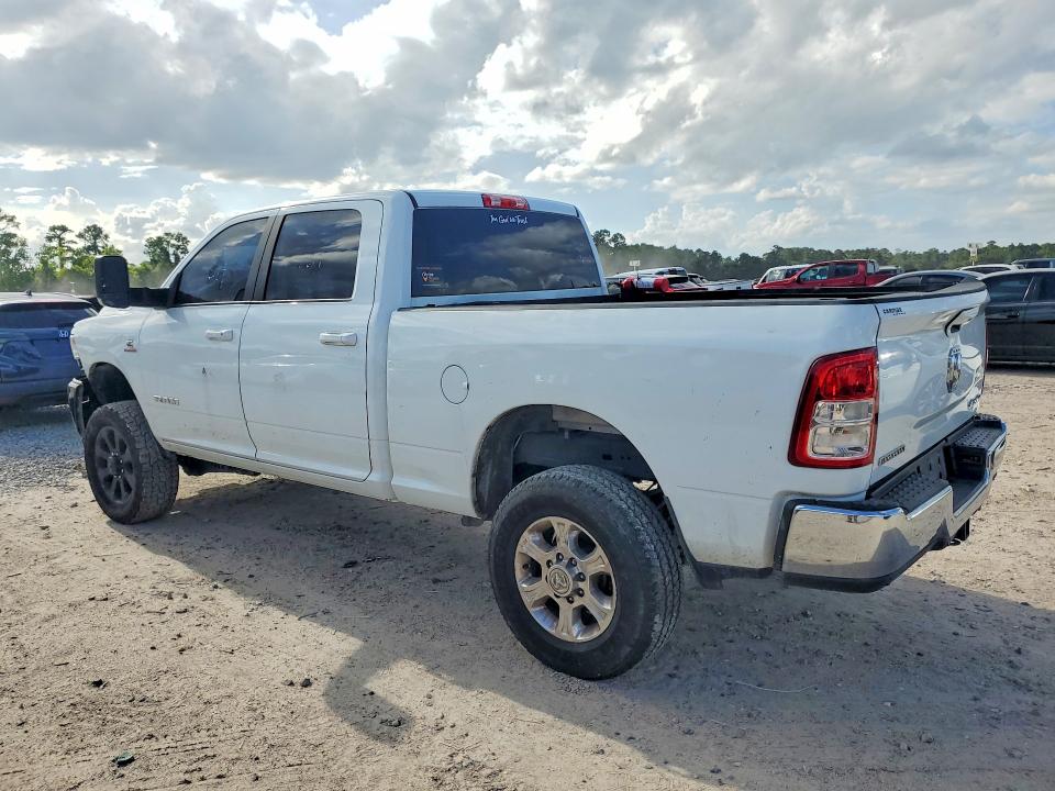2022 Ram 2500 VIN 3C6UR5DL0NG386471 COPART salvage auction — MINOR DENT/SCRATCHES, Tx - Certificate Of Title (P), sold $8,800 on 2026-07-31 (photo 2)