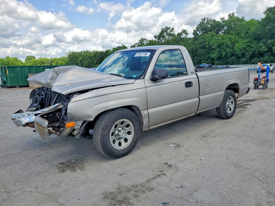 2004 Chevrolet Silverado 1500 VIN 1GCEC14X84Z331923 COPART salvage auction — FRONT END, Pa - Certificate Of Salvage, sold $625 on 2026-07-02 (photo 1)