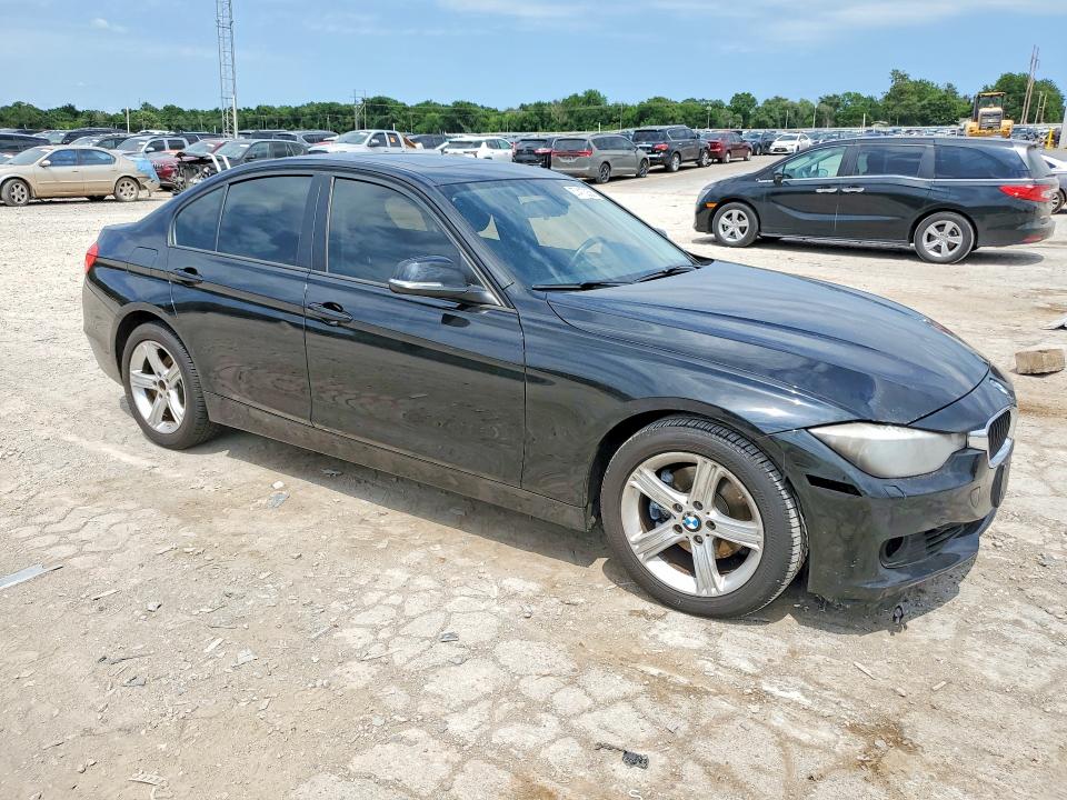 2012 BMW 3 series VIN WBA3A5C57CF341196 COPART salvage auction — Burn Engine, OK - CERT OF TITLE-SALVAGE, sold $550 on 2026-08-11 (photo 4)