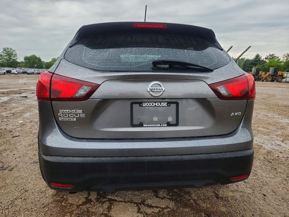 2017 Nissan Rogue VIN JN1BJ1CR9HW133096 COPART salvage auction — FRONT END, Il - Salvage Certificate, sold $1,450 on 2026-07-30 (photo 6)
