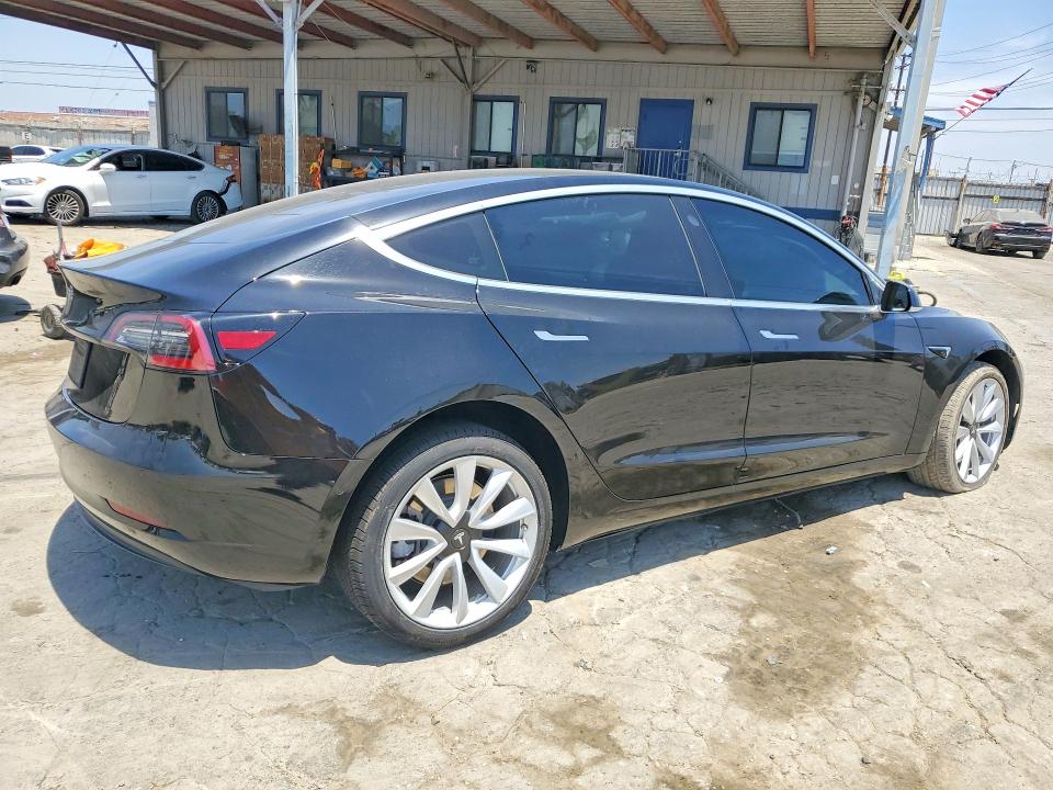 2020 Tesla Model 3 VIN 5YJ3E1EAXLF645489 COPART salvage auction — FRONT END, Ca - Salvage Certificate, sold $4,200 on 2026-07-02 (photo 3)