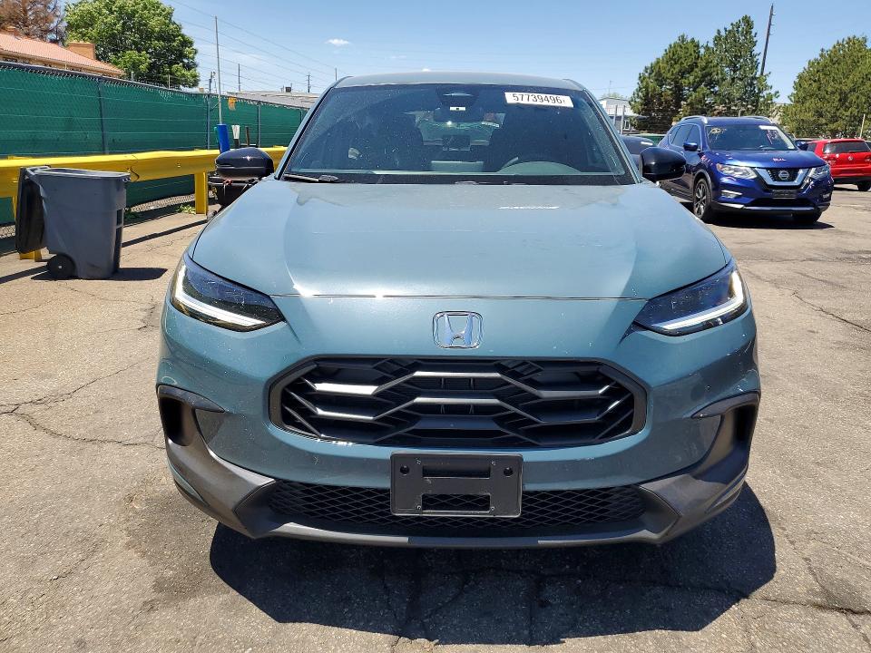 2026 Honda Hr-v VIN 3CZRZ2H58TM758642 COPART salvage auction — SIDE, Co - Public - Salvage Title, sold $10,100 on 2026-07-09 (photo 5)