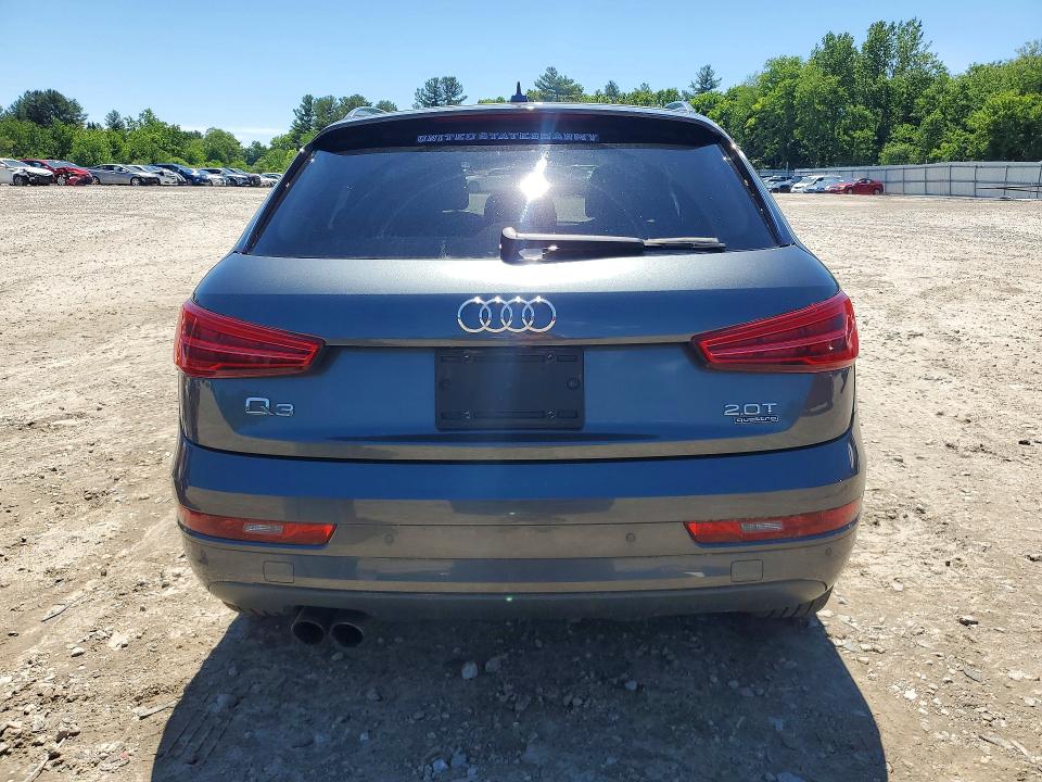 2018 Audi Q3 VIN WA1JCCFS5JR009435 COPART salvage auction — FRONT END, Ma - Cert Of Title-Salvage, sold $6,400 on 2026-07-09 (photo 6)