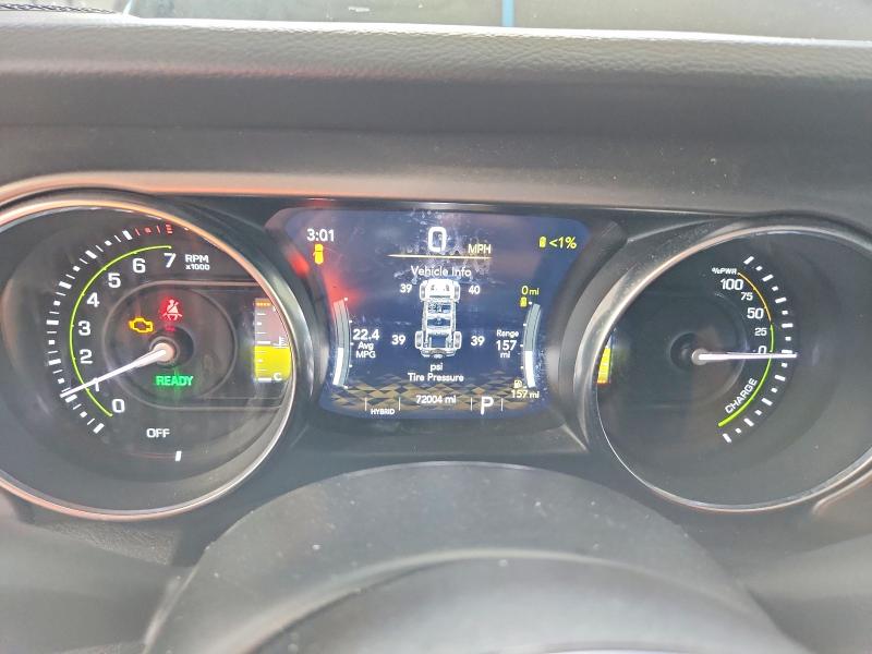 2023 Jeep Wrangler / VIN 1C4JJXR64PW501028 COPART salvage auction — NORMAL WEAR, Il - Certificate Of Title, sold $17,900 on 2026-07-02 (photo 9)