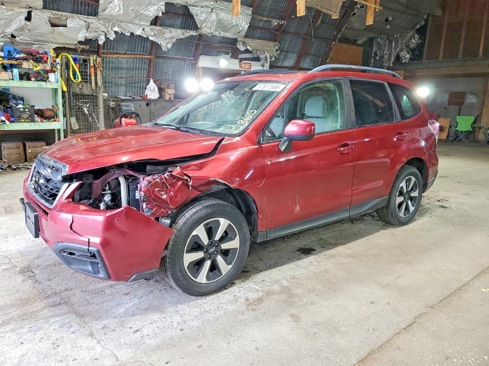 2018 Subaru VIN JF2SJAEC2JH430843 COPART salvage auction — FRONT END, Ny - Mv-907A Salvage Certificate, sold $1,900 on 2026-07-08 (photo 1)
