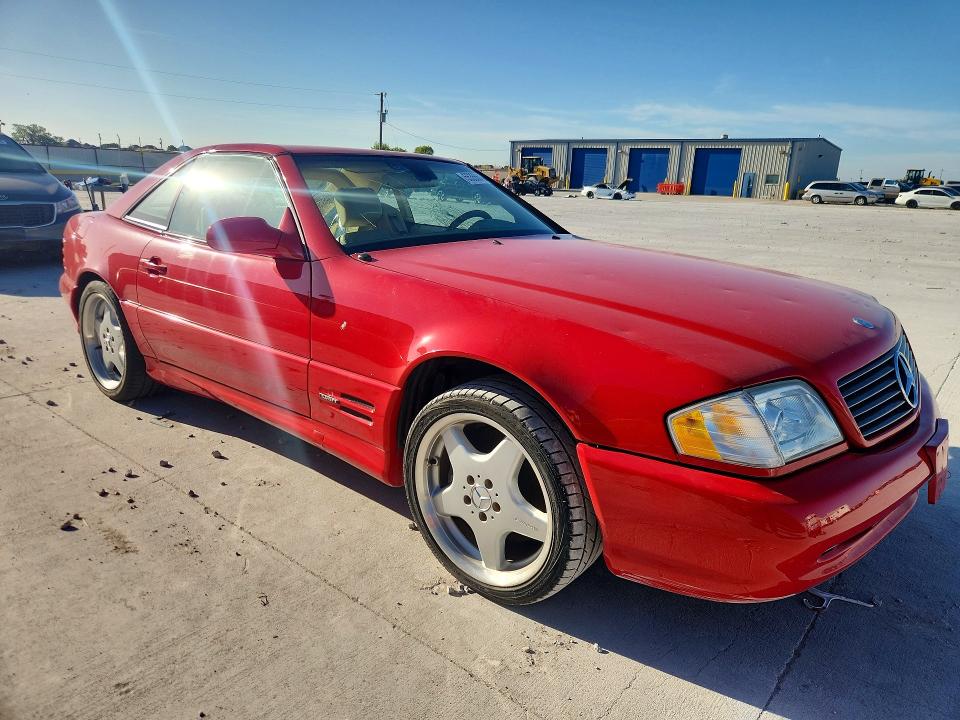 1999 Mercedes-benz Sl-klasse VIN WDBFA68F5XF180777 COPART salvage auction — HAIL, Tx - Certificate Of Title, sold $2,100 on 2026-07-31 (photo 4)