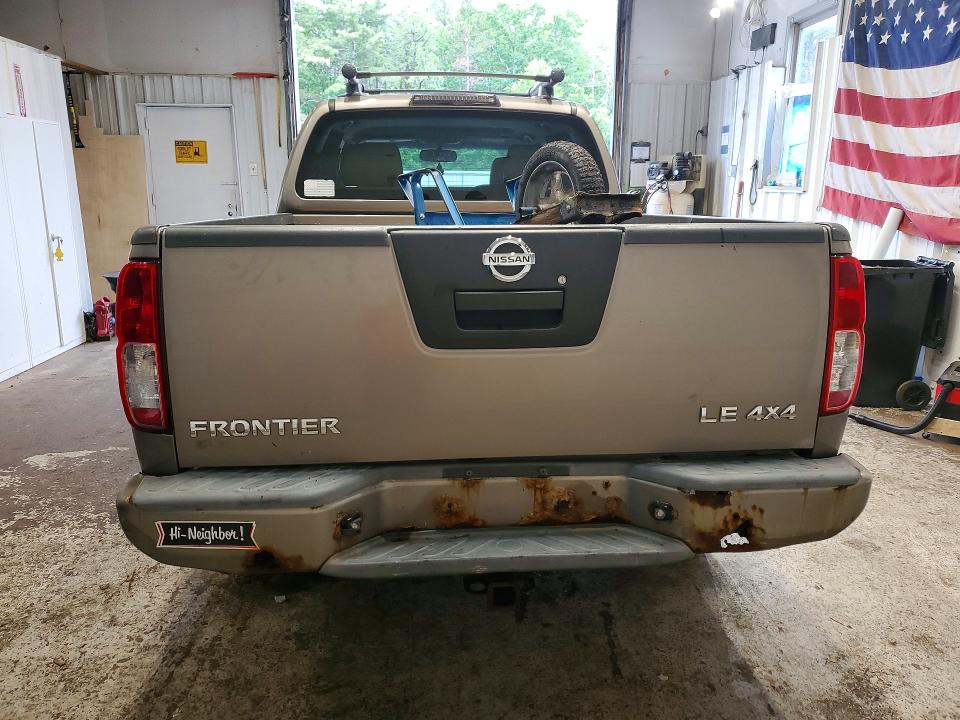 2007 Nissan Frontier VIN 1N6AD09W27C433812 COPART salvage auction — MINOR DENT/SCRATCHES, Me - Certificate Of Title, sold $500 on 2026-07-02 (photo 6)