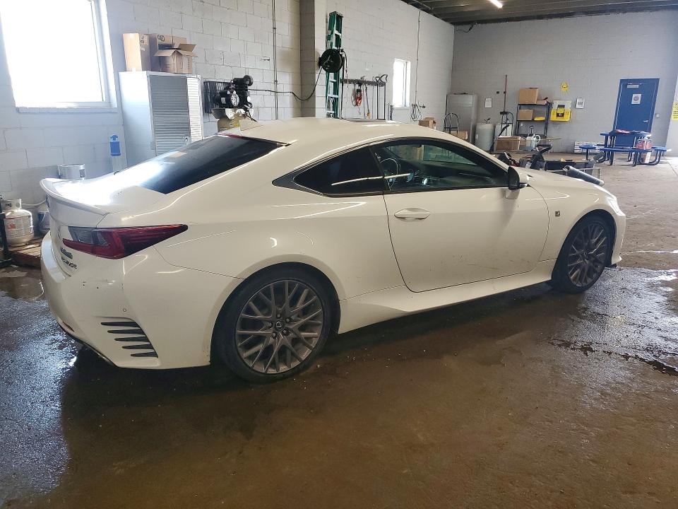2017 Lexus Rc 200t VIN JTHHA5BC3H5005114 COPART salvage auction — MINOR DENT/SCRATCHES, IA - CERTIFICATE OF TITLE, sold $1,250 on 2026-07-30 (photo 3)
