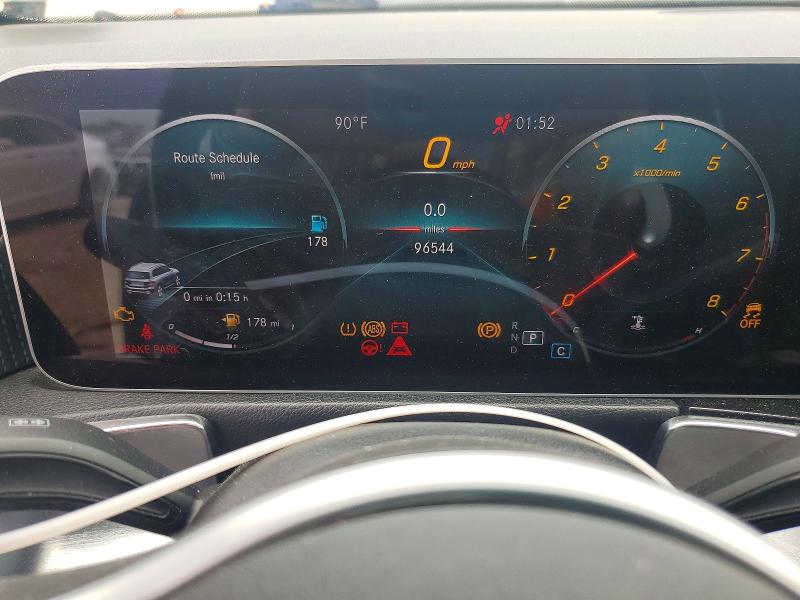 2020 Mercedes-benz VIN W1N4M4HBXLW024299 COPART salvage auction — MINOR DENT/SCRATCHES, Va - Certificate Of Title, sold $10,200 on 2026-07-09 (photo 9)