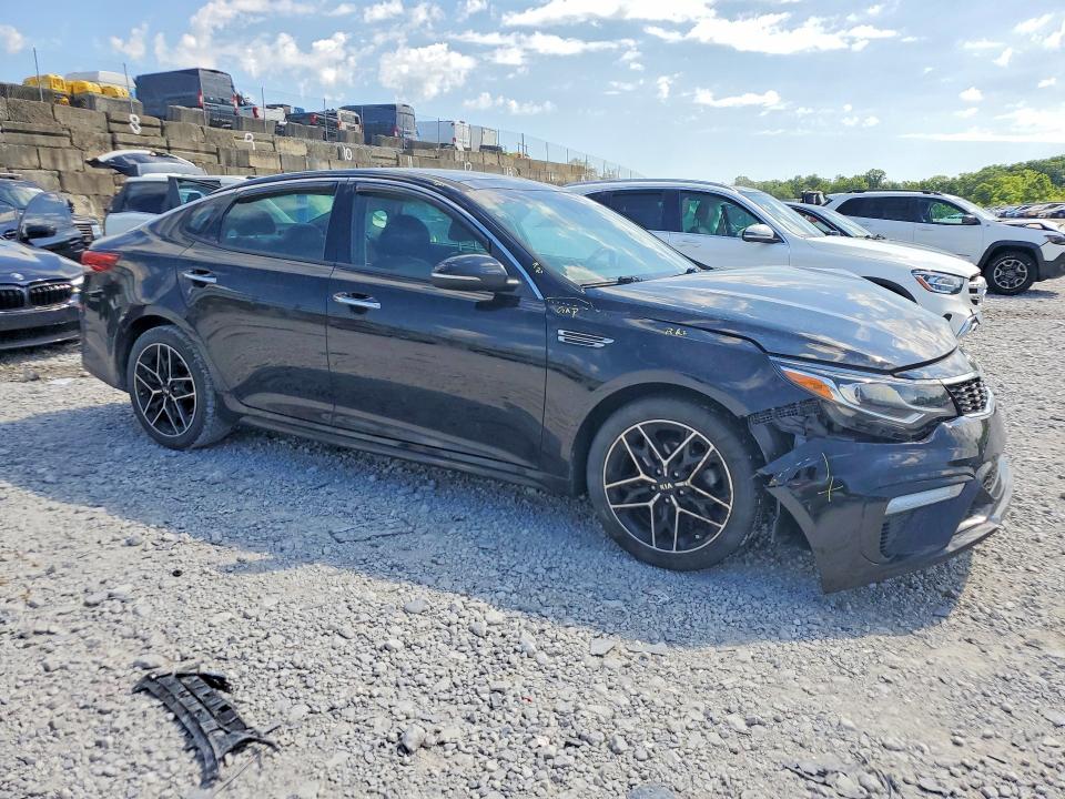 2020 Kia Optima VIN 5XXGT4L35LG430693 COPART salvage auction — FRONT END, Ky - Cert Of Title-Salvage, sold $2,250 on 2026-07-17 (photo 4)