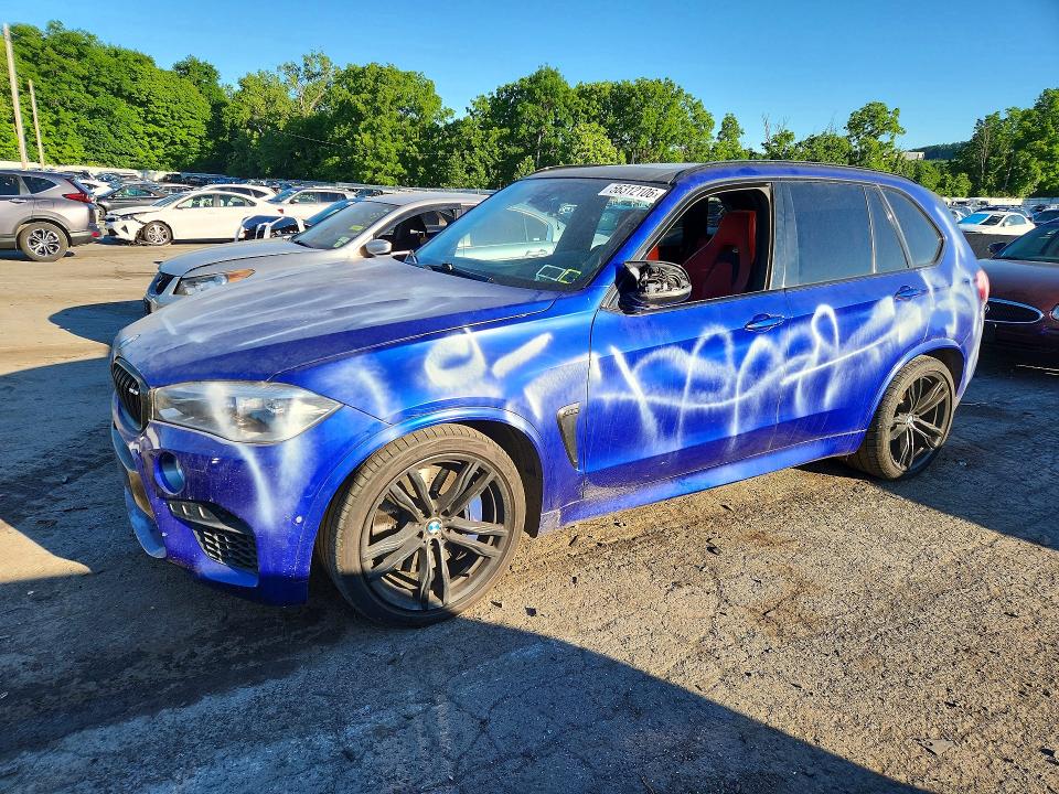 2016 BMW X5 VIN 5YMKT6C56G0R78739 COPART salvage auction — VANDALISM, Ny - Mv-907A Salvage Certificate, sold $8,000 on 2026-07-16 (photo 1)