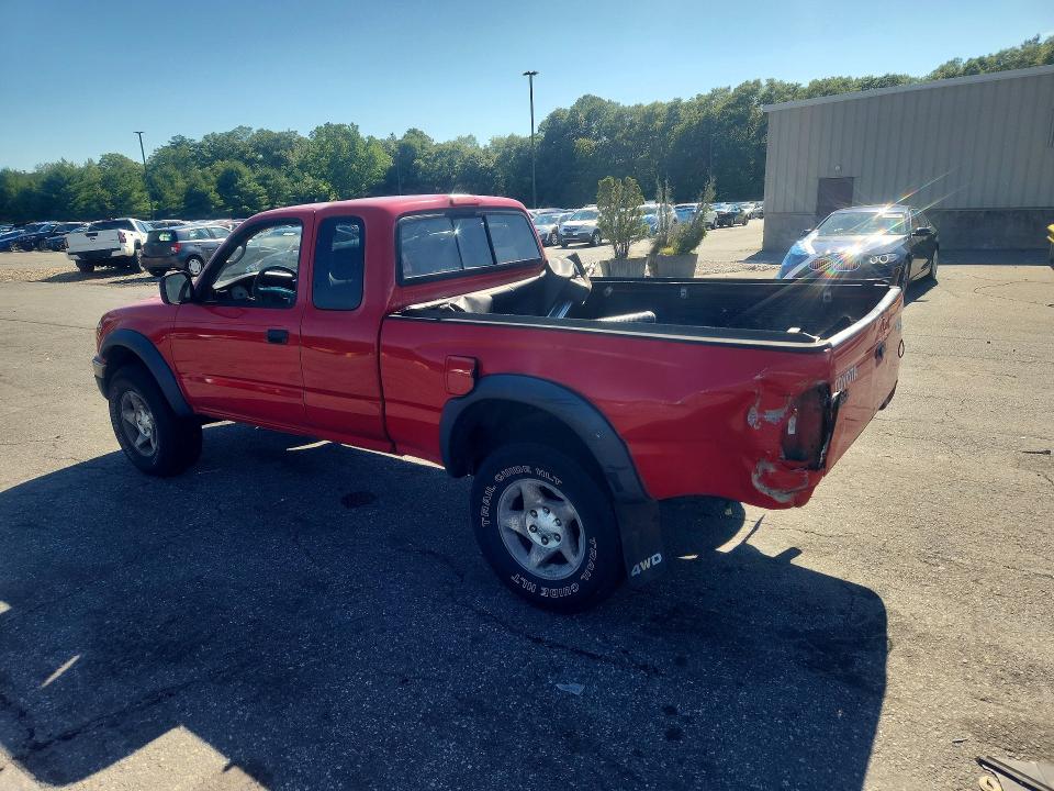 2003 Toyota Tacoma VIN 5TEWN72N83Z158751 COPART salvage auction — REAR END, RI - SALVAGE CERTIFICATE OF TITLE, sold $1,800 on 2026-07-28 (photo 2)
