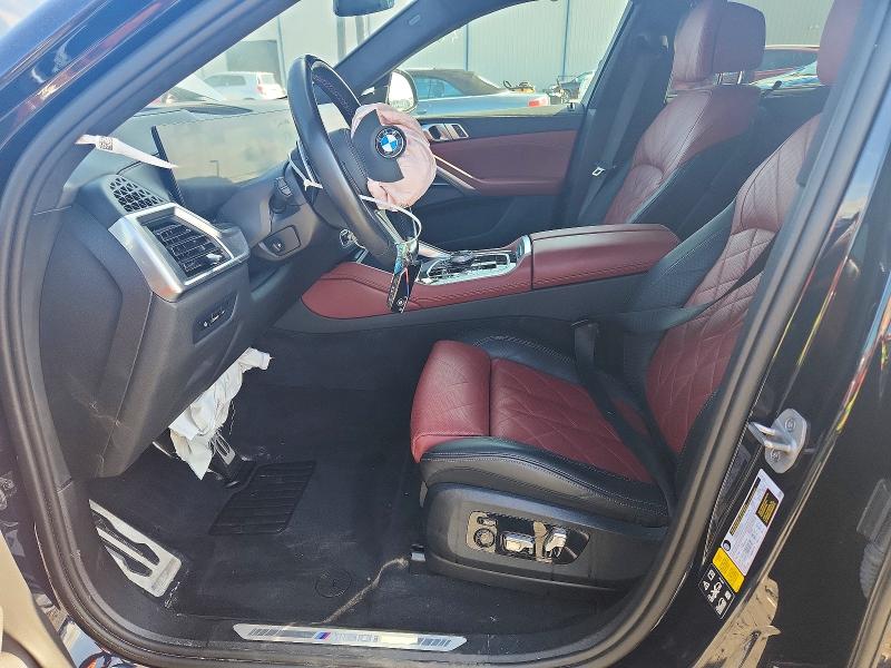 2024 BMW X6 VIN 5UX43EX06R9U78703 COPART salvage auction — FRONT END, Fl - Cert Of Title Slvg Rebuildable, sold $37,000 on 2026-07-20 (photo 7)