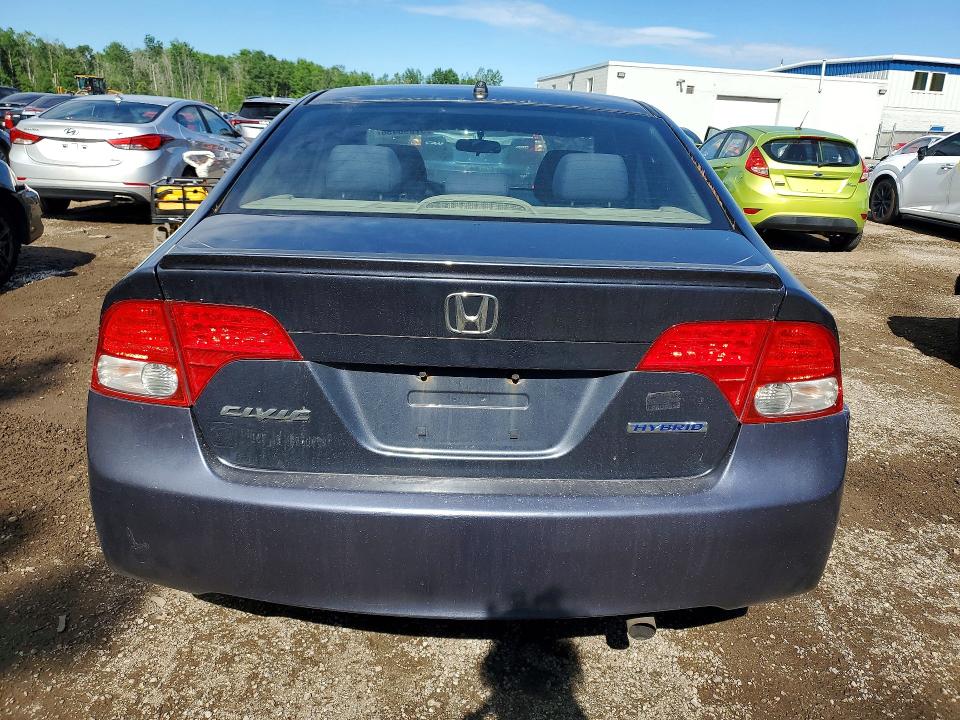 2009 Honda VIN JHMFA36279S800487 COPART salvage auction — FRONT END, On - Permit No Brand - Unfit, sold $300 on 2026-07-07 (photo 6)