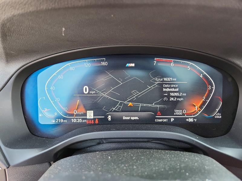 2024 BMW X3 VIN WBX57DP08RN312875 COPART salvage auction — FRONT END, Nj - Cert Of Title-Salvage, sold $26,250 on 2026-07-10 (photo 9)
