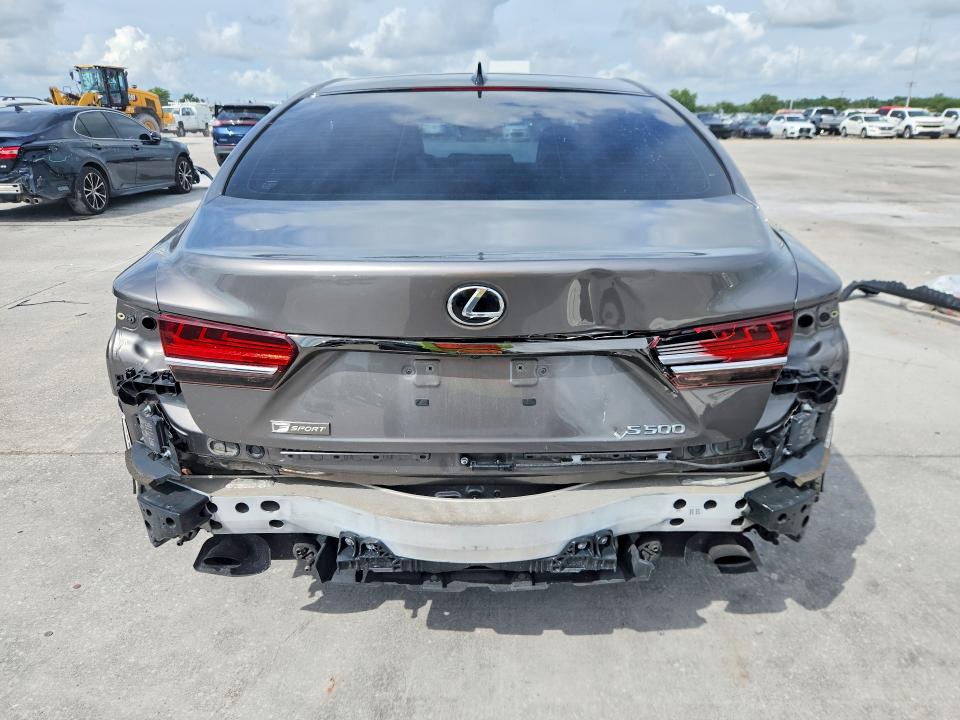 2018 Lexus Ls VIN JTHB51FFXJ5001560 COPART salvage auction — REAR END, La - Cert Of Title-Salvage, sold $17,000 on 2026-07-22 (photo 6)