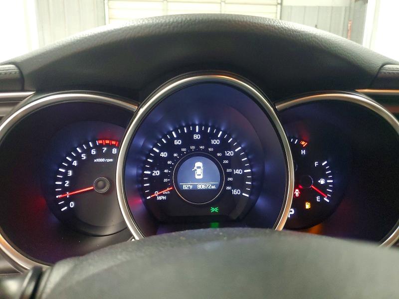 2014 Kia Optima VIN 5XXGN4A76EG336308 COPART salvage auction — NORMAL WEAR, NC - DEALER ONLY CLEAN TITLE, sold $2,750 on 2026-07-14 (photo 9)