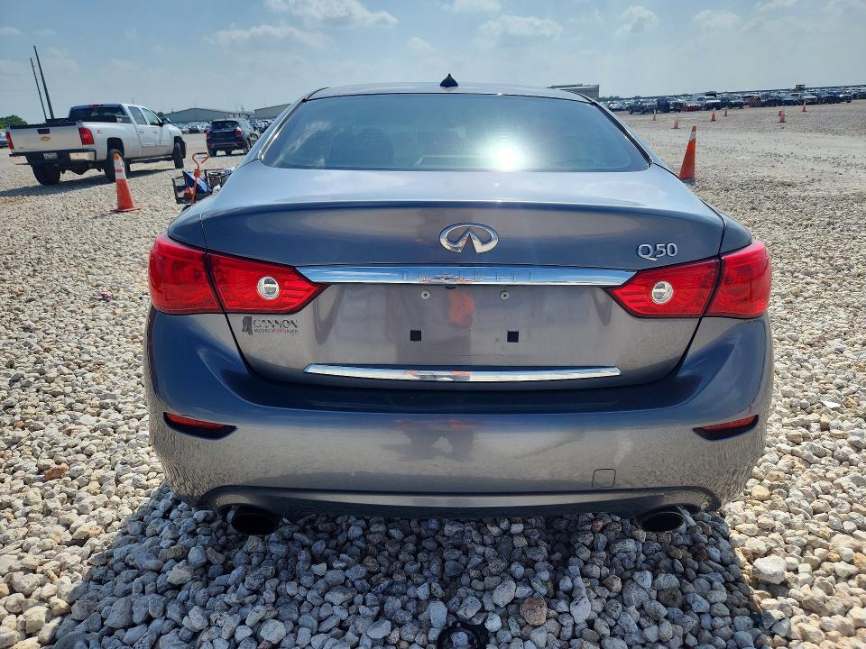 2017 Infiniti VIN JN1EV7AP5HM738833 COPART salvage auction — UNDERCARRIAGE, Tx - Salvage Vehicle Title, sold $1,600 on 2026-07-02 (photo 6)