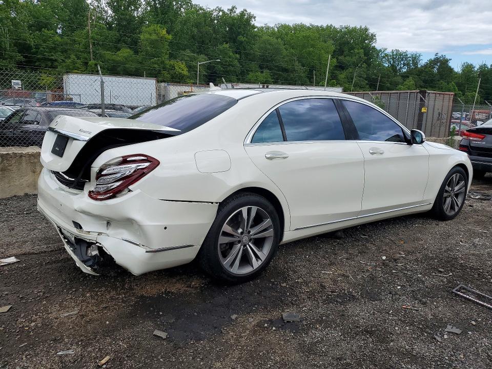 2016 Mercedes-benz S-klasse VIN WDDUG8FB1GA244917 COPART salvage auction — REAR END, Md - Cert Of Salvage > 75% Damage, sold $1,700 on 2026-08-18 (photo 3)