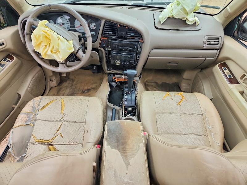 2001 Nissan Pathfinder VIN JN8DR09XX1W576298 COPART salvage auction — FRONT END, Al - Cert Of Title-Salvage Title, sold $150 on 2026-07-08 (photo 8)