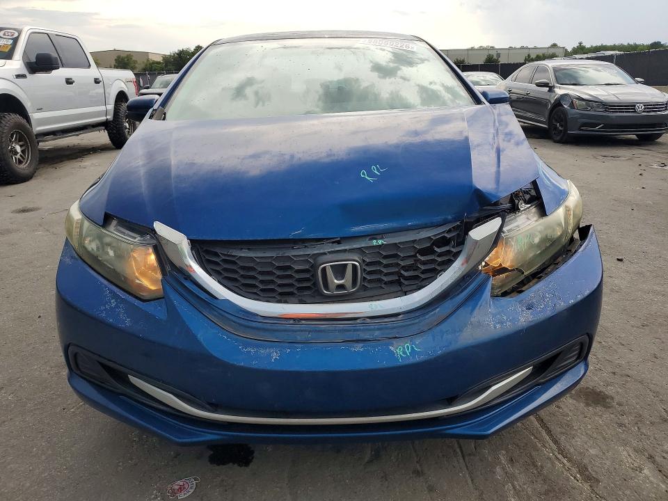 2015 Honda Civic VIN 19XFB2F55FE024166 COPART salvage auction — FRONT END, Fl - Cert Of Title Slvg Rebuildable, sold $1,700 on 2026-07-02 (photo 5)