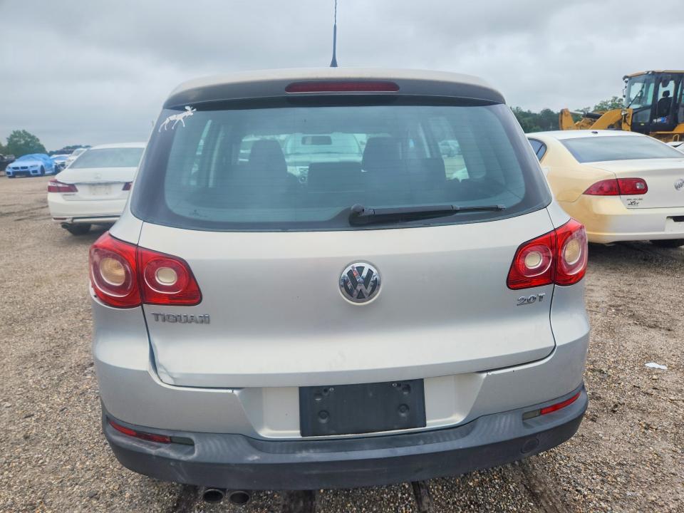 2009 Volkswagen Tiguan VIN WVGAV75N09W527156 COPART salvage auction — FRONT END, AL - CERT OF TITLE-SALVAGE TITLE, sold $225 on 2026-07-16 (photo 6)