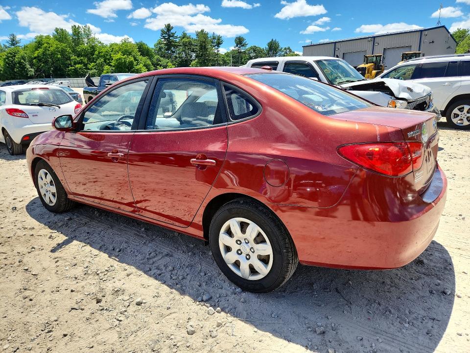 2008 Hyundai Elantra VIN KMHDU46D18U513894 COPART salvage auction — FRONT END, Ma - Certificate Of Title, sold $550 on 2026-07-09 (photo 2)