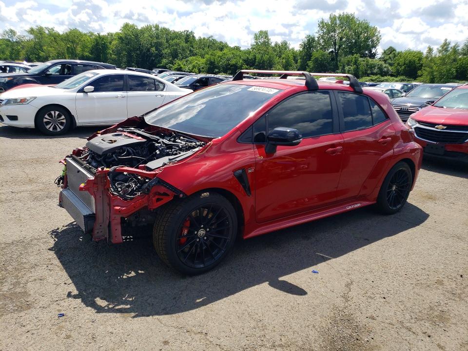 2024 Toyota Corolla VIN JTNABAAE2RA012751 COPART salvage auction — FRONT END, Ct - Cert Of Title-Salvage, sold $9,300 on 2026-07-24 (photo 1)