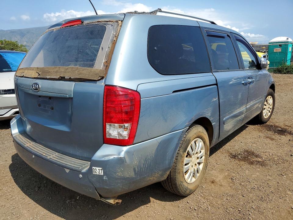 2012 Kia SEDONA VIN KNDMG4C79C6471191 COPART salvage auction — MECHANICAL, Hi - Bill Of Sale - Parts Only, sold $1 on 2026-07-20 (photo 3)
