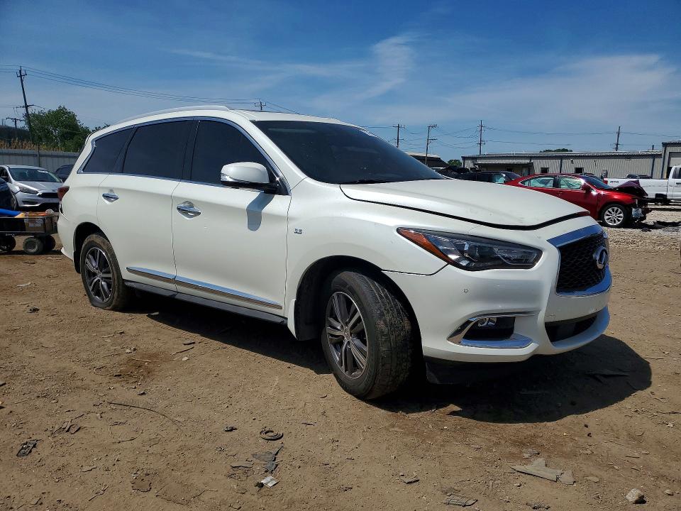 2017 Infiniti Qx60 VIN 5N1DL0MM7HC545575 COPART salvage auction — REAR END, Il - Salvage Certificate, sold $1,900 on 2026-07-10 (photo 4)