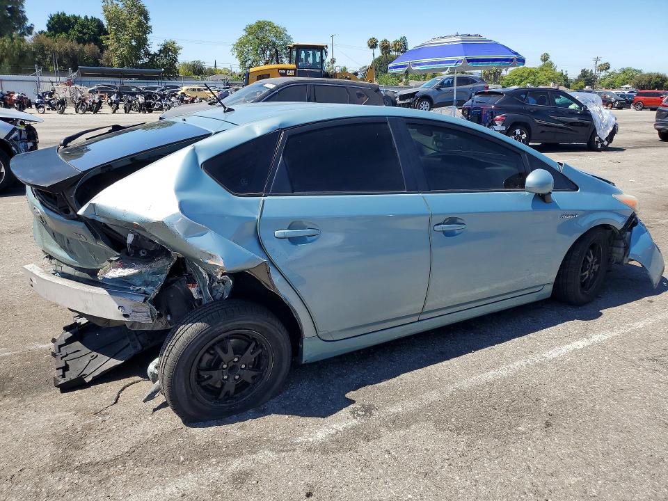 2013 Toyota VIN JTDKN3DU8D1702298 COPART salvage auction — REAR END, Ca - Salvage Certificate, sold $725 on 2026-07-10 (photo 3)