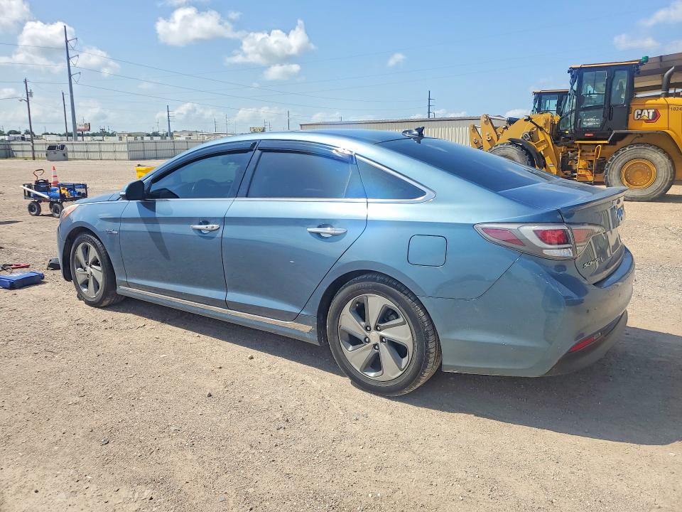2016 Hyundai Sonata VIN KMHE34L10GA018832 COPART salvage auction — HAIL, Tx - Certificate Of Title (P), sold $5,500 on 2026-07-22 (photo 2)