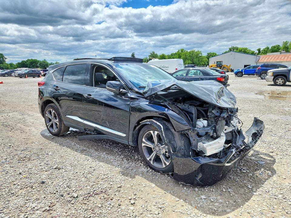 2022 Acura Rdx VIN 5J8TC2H75NL002447 COPART salvage auction — FRONT END, Oh - Cert Of Title-Salvage, sold $5,200 on 2026-07-02 (photo 4)